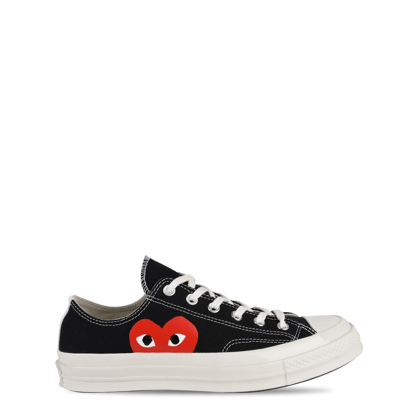 COMME DES GARCONS PLAY X Converse Large Peeping Heart Chuck Taylor 70 ...