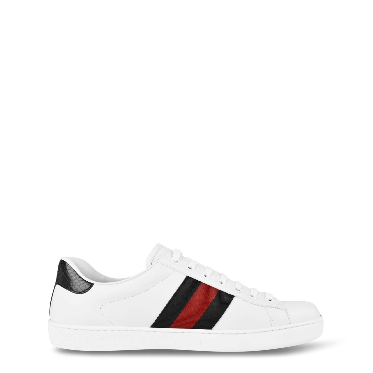 GUCCI New Ace Web Trainers | Cruise Fashion