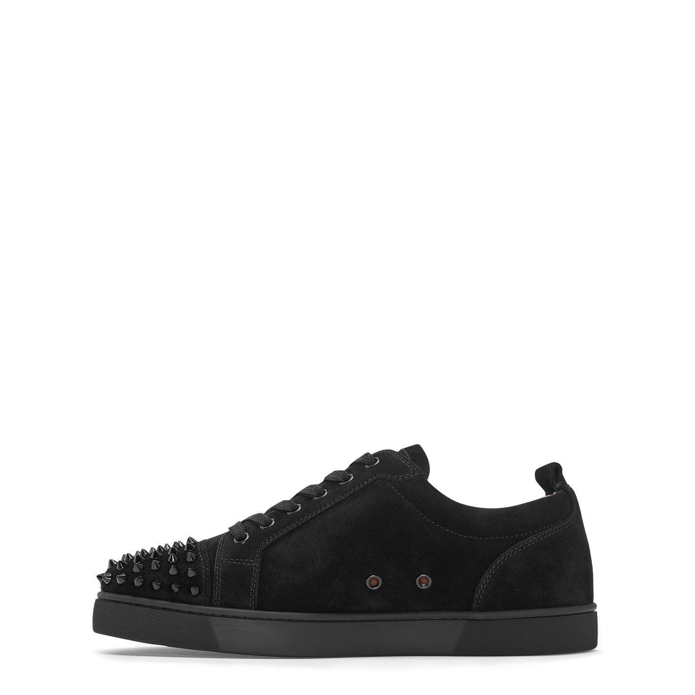 louboutin suede trainers