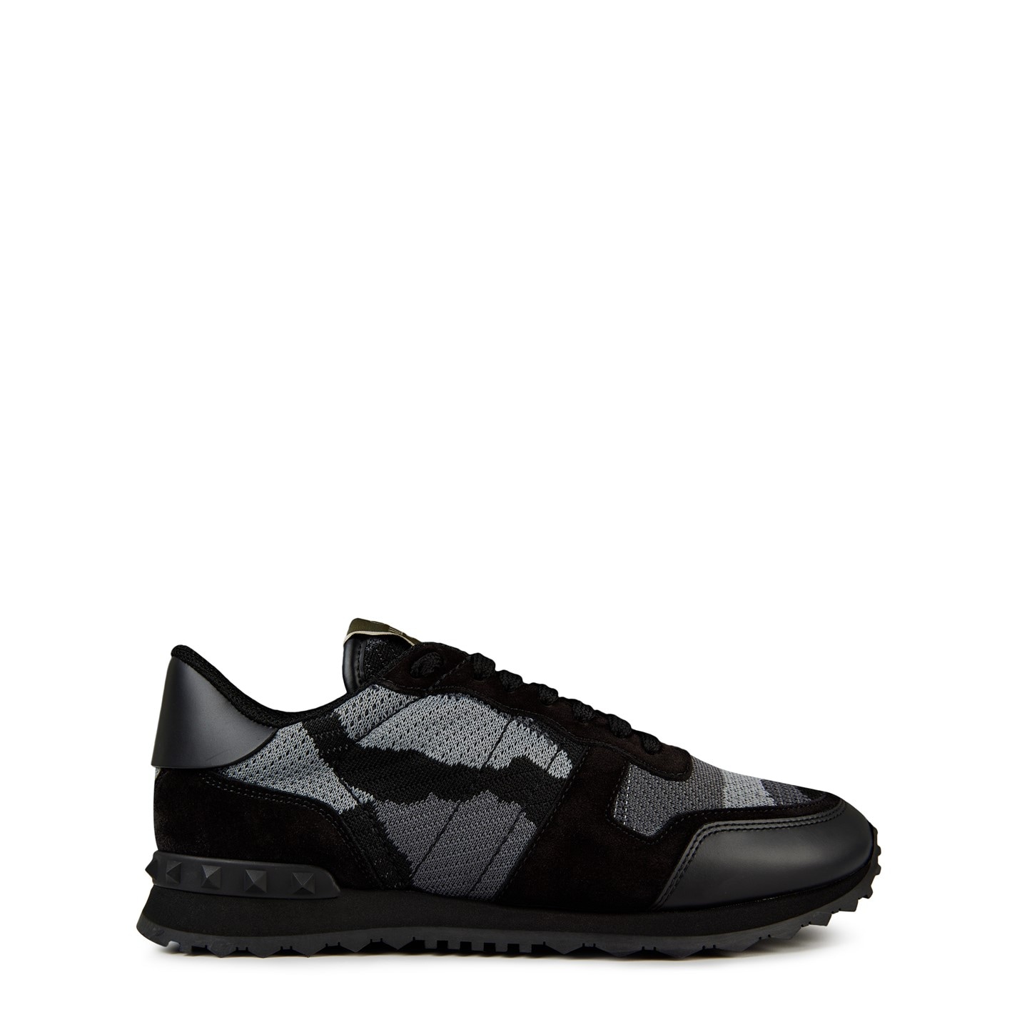 VALENTINO GARAVANI Mesh Camouflage Rockrunner Trainers | Cruise Fashion