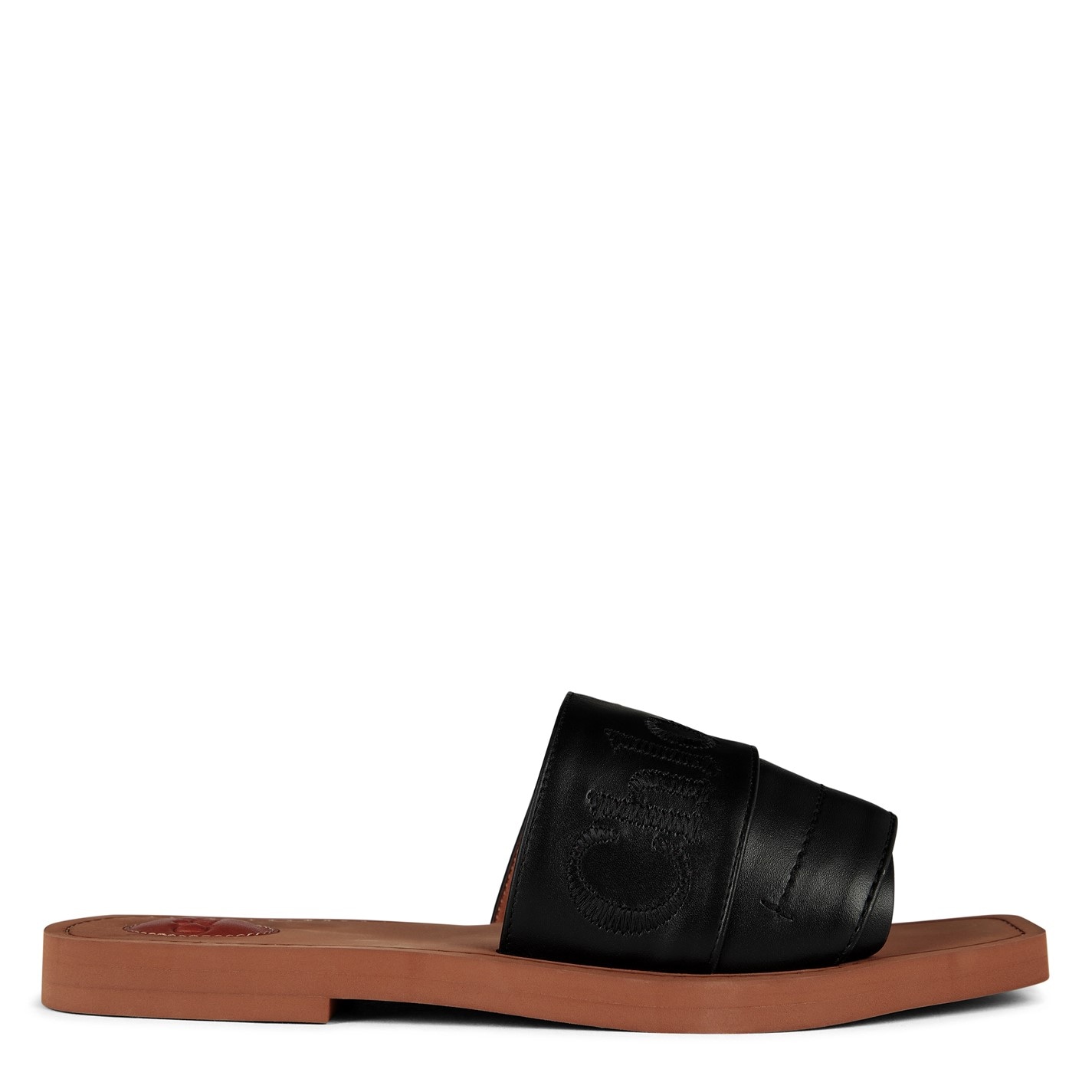 CHLOE Leather Woody Sandal