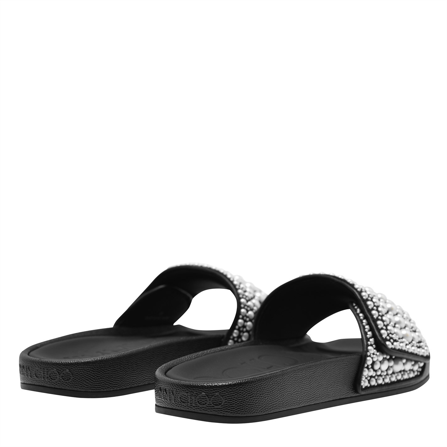jimmy choo pearl sliders