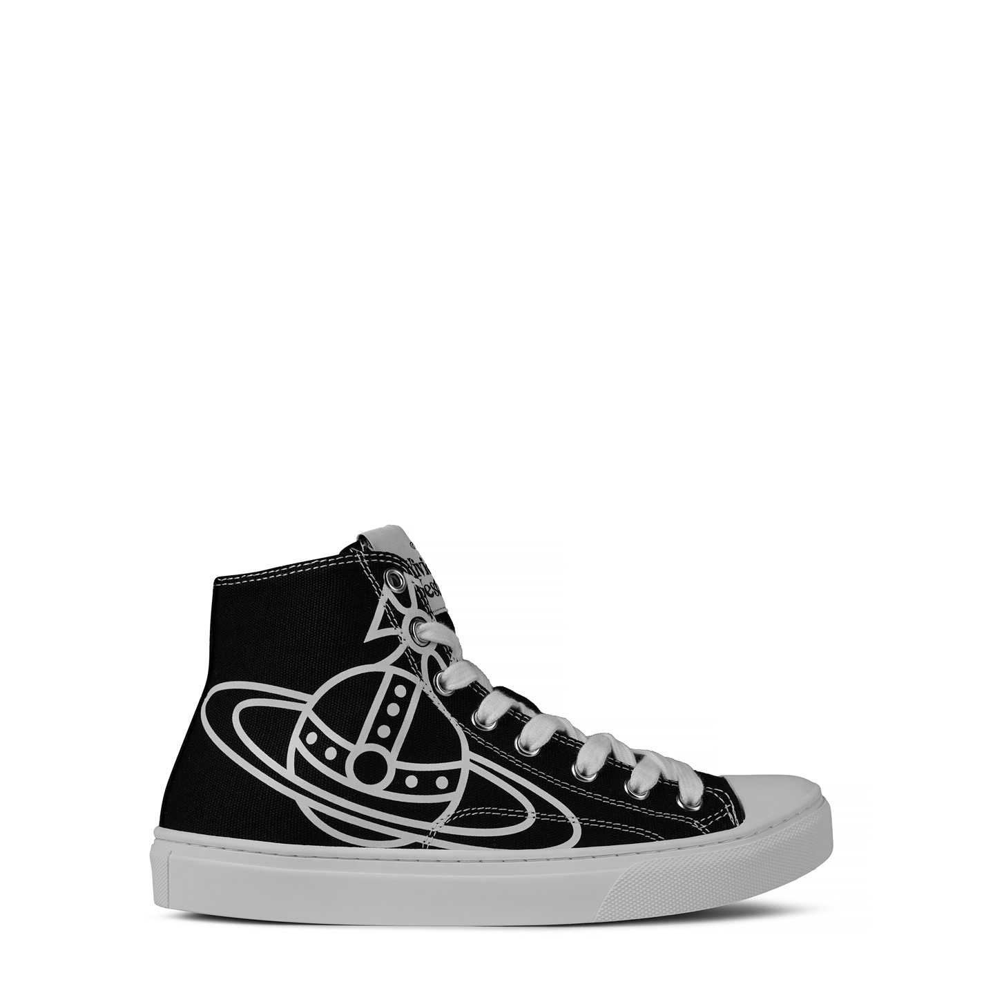 Vivienne Westwood Black Plimsoll High-top Sneakers