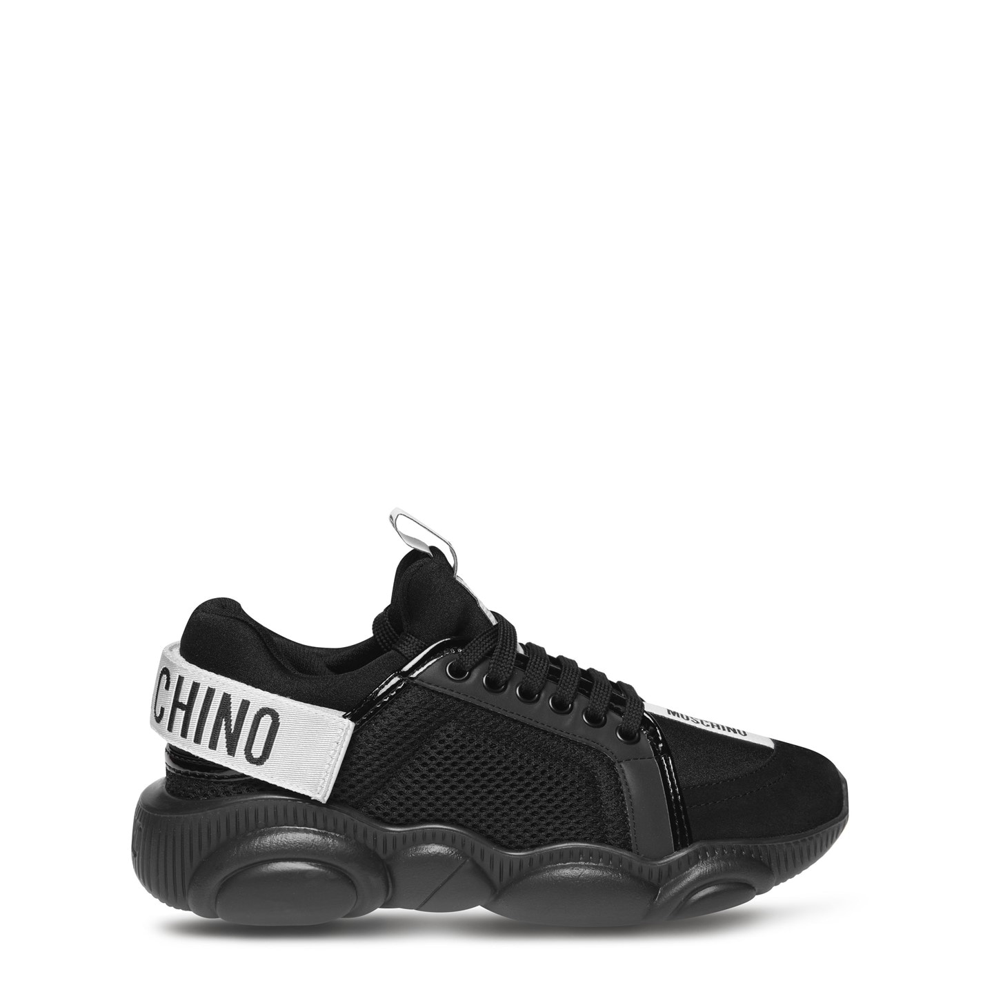 MOSCHINO Touch Close Logo Trainers 