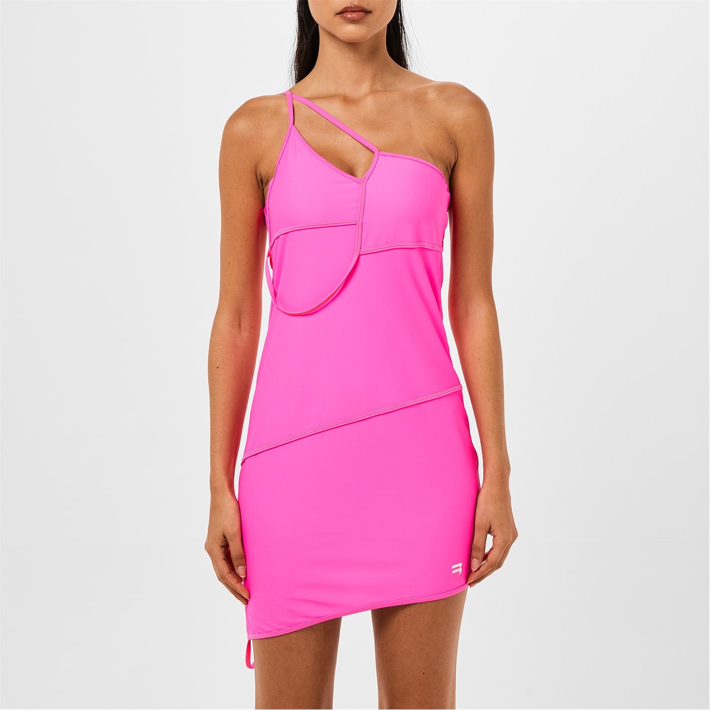 pink balenciaga dress