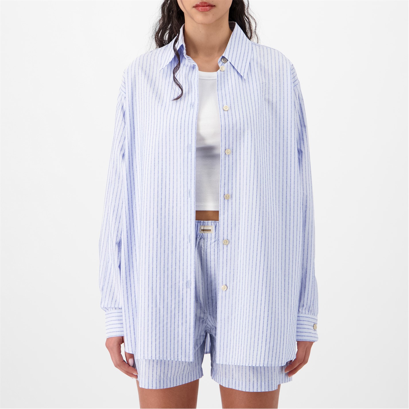 Gucci cheap striped shirt