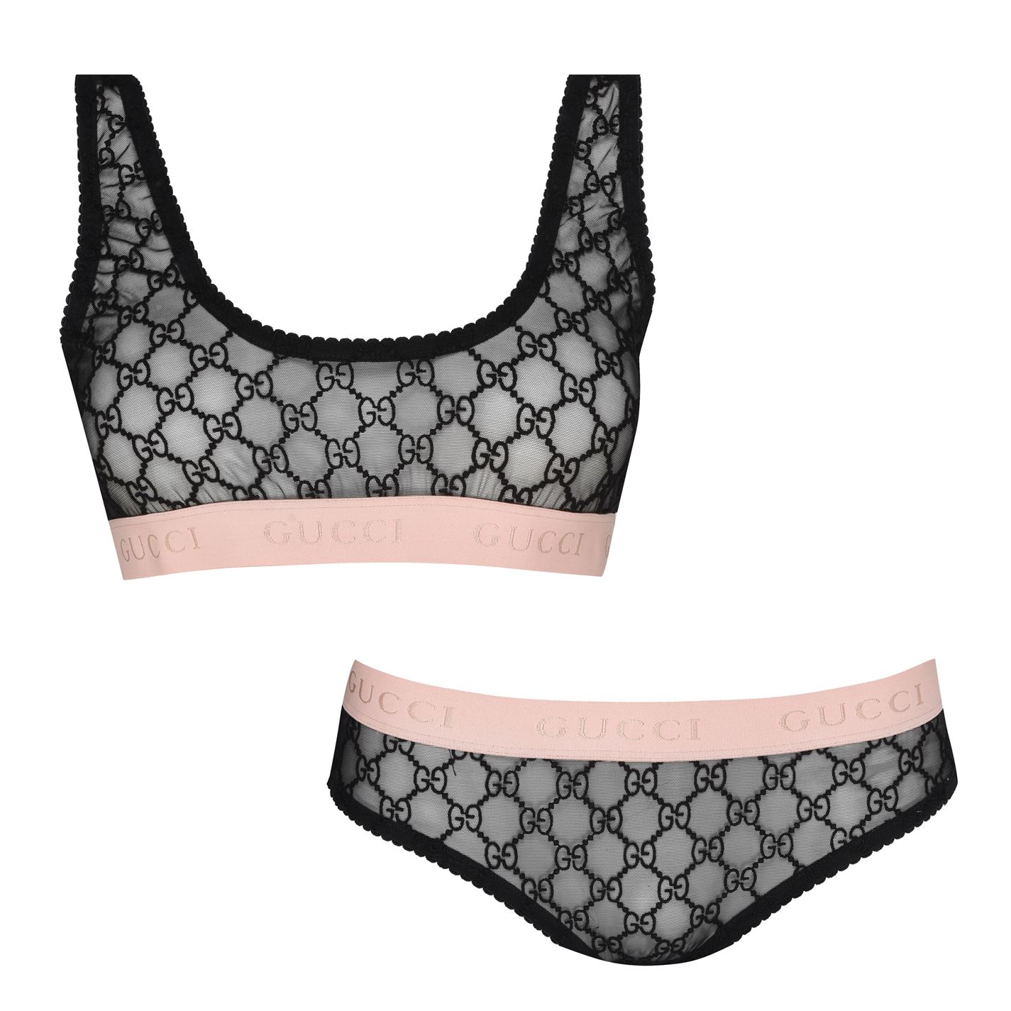 GUCCI Gg Tank Bra Set