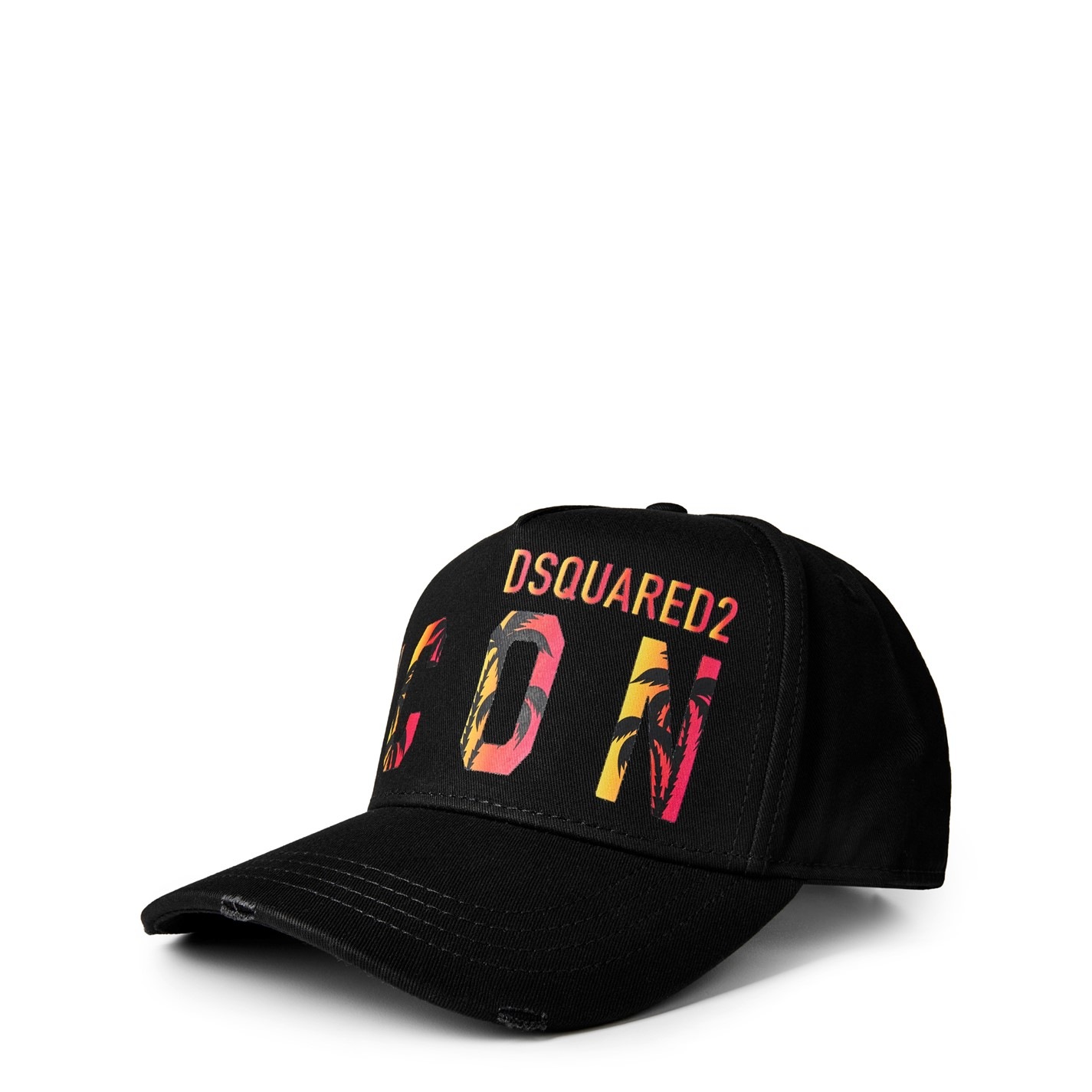 Dsquared icon cap deals black and gold