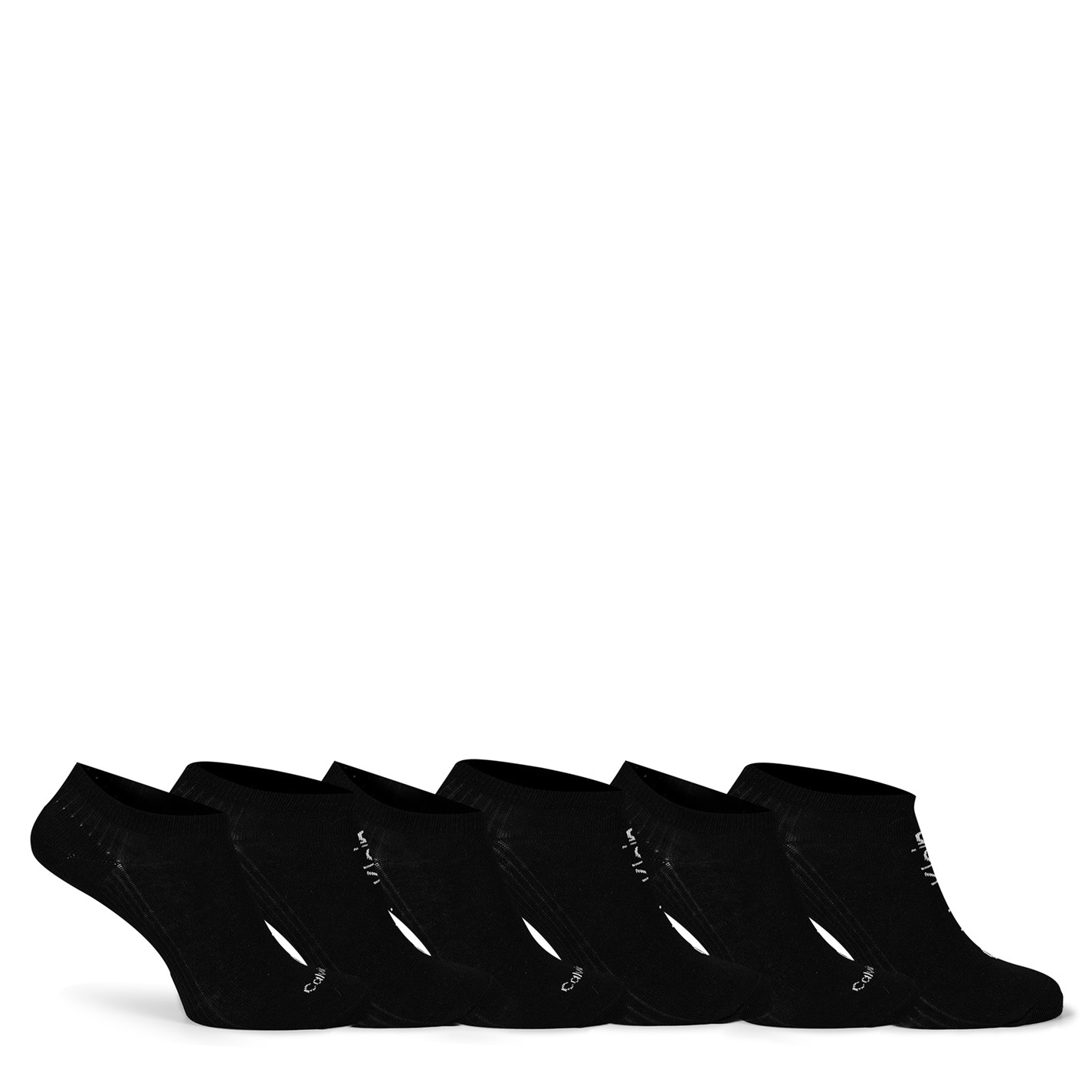 Calvin Klein 6 Pack Trainer Socks Ladies Cruise Fashion