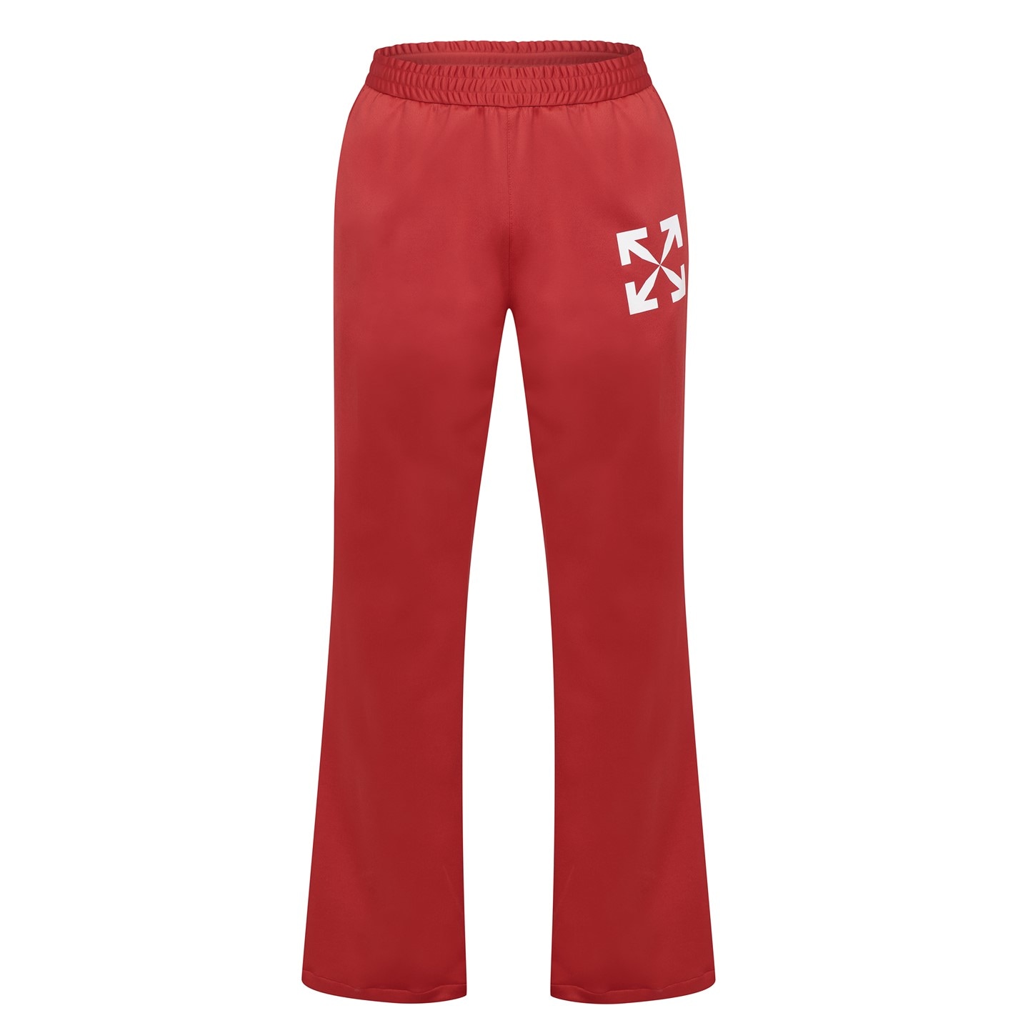 Off white red shop track pants