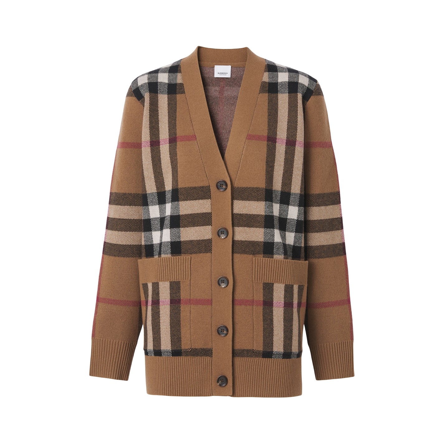 Burberry best sale wool cardigan