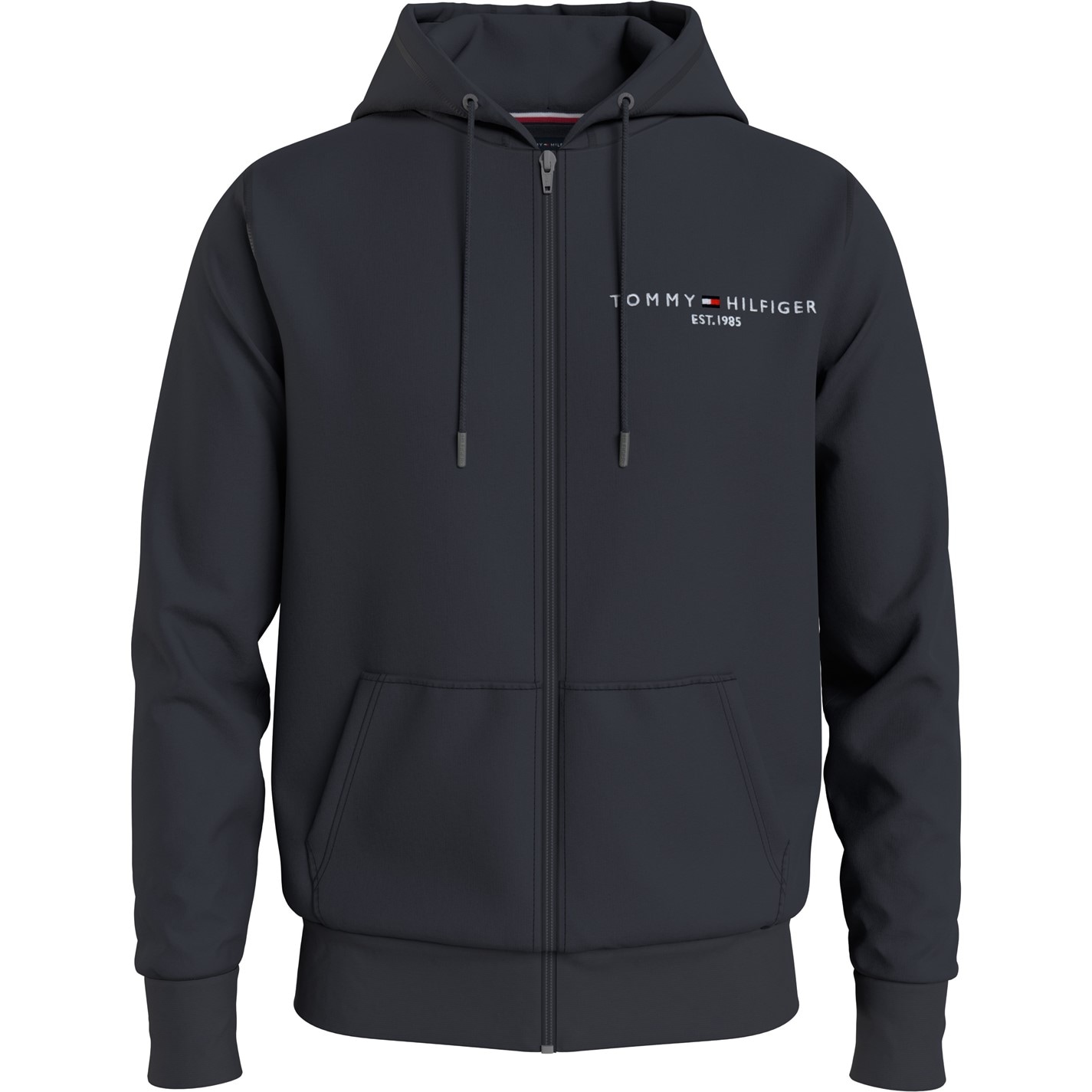 Tommy Hilfiger Logo Zip Through Hoodie | Cruise Fashion