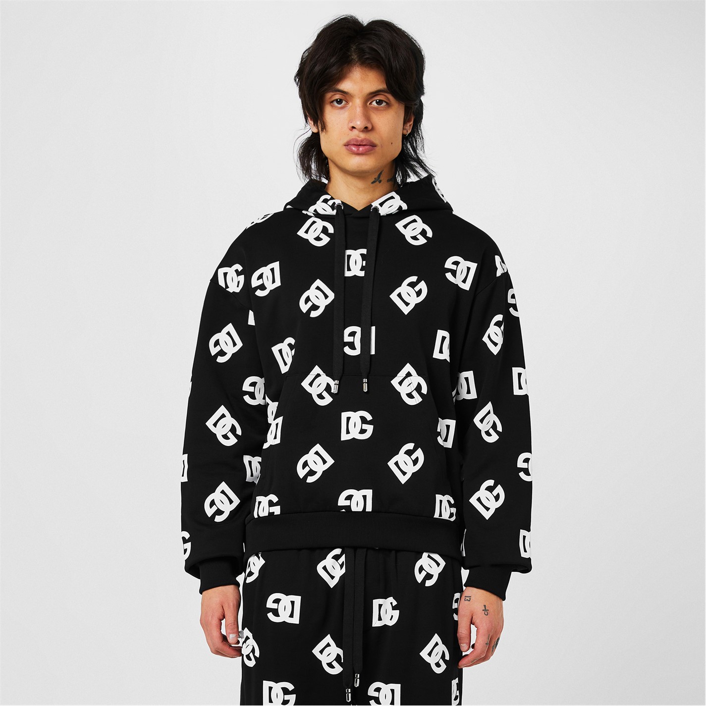 Dolce gabbana logo hoodie shop