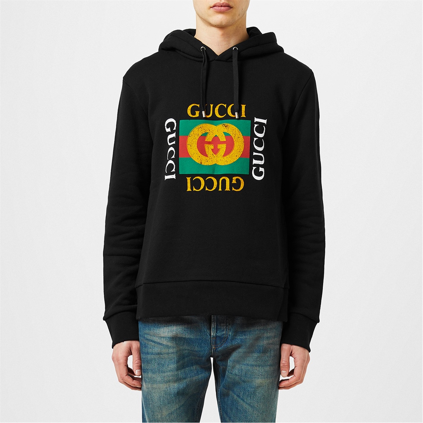 GUCCI Fake Logo Oth Hoodie | Cruise Fashion