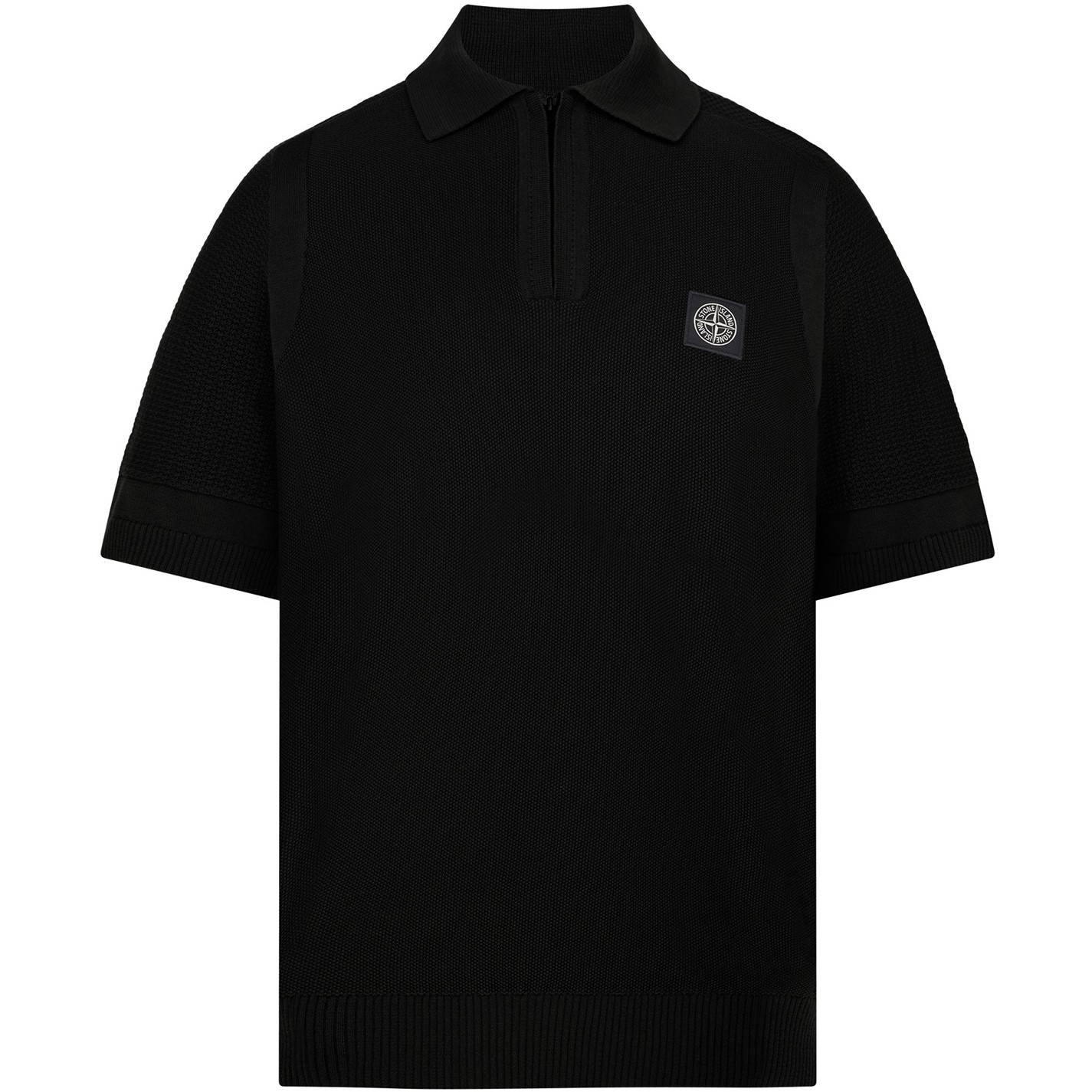 Stone island short sleeve polo top