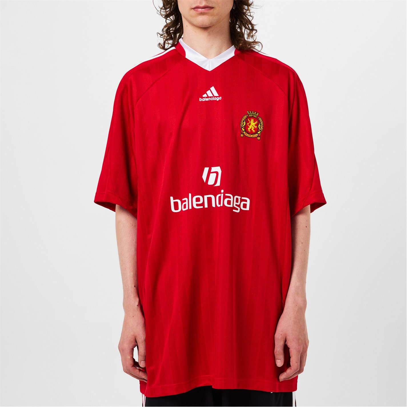 BALENCIAGA SOCCER T-SHIRT OVERSIZED