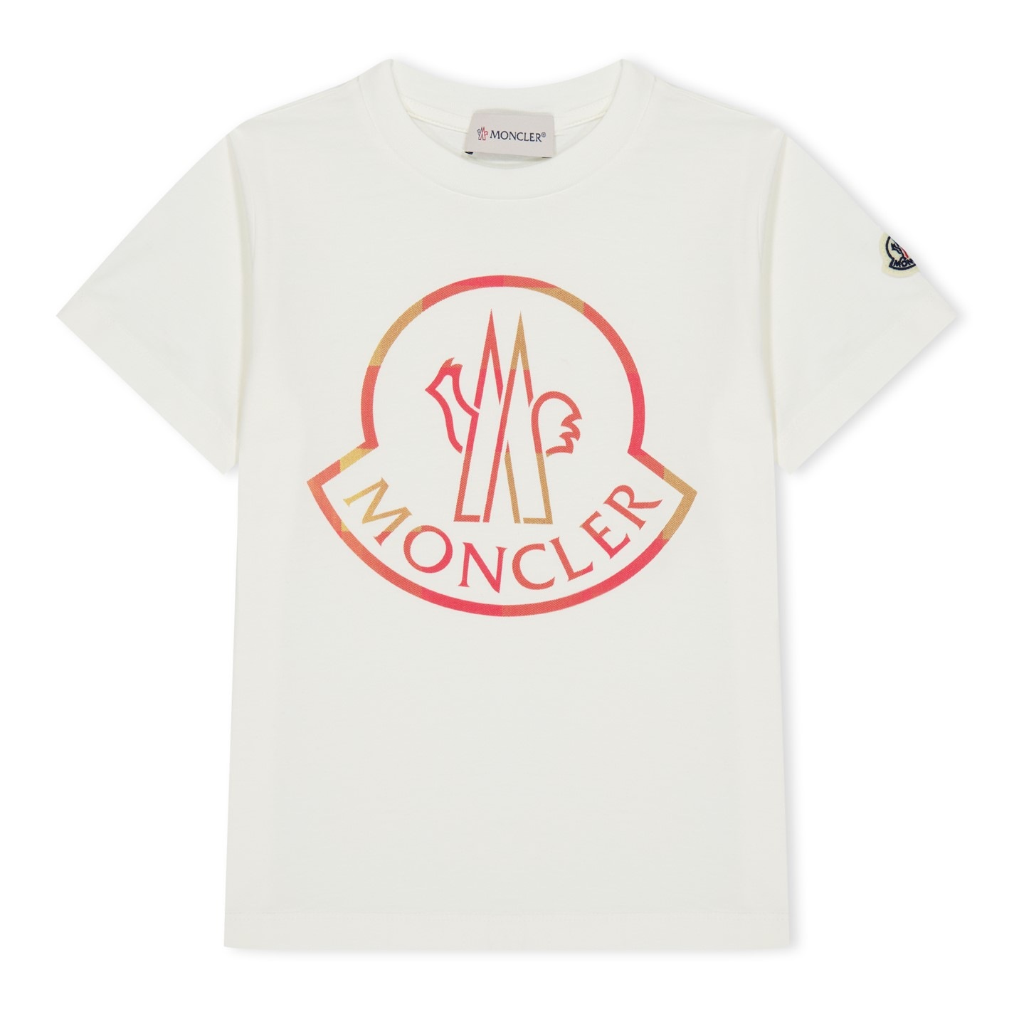 MONCLER Large Logo T Shirt Junior