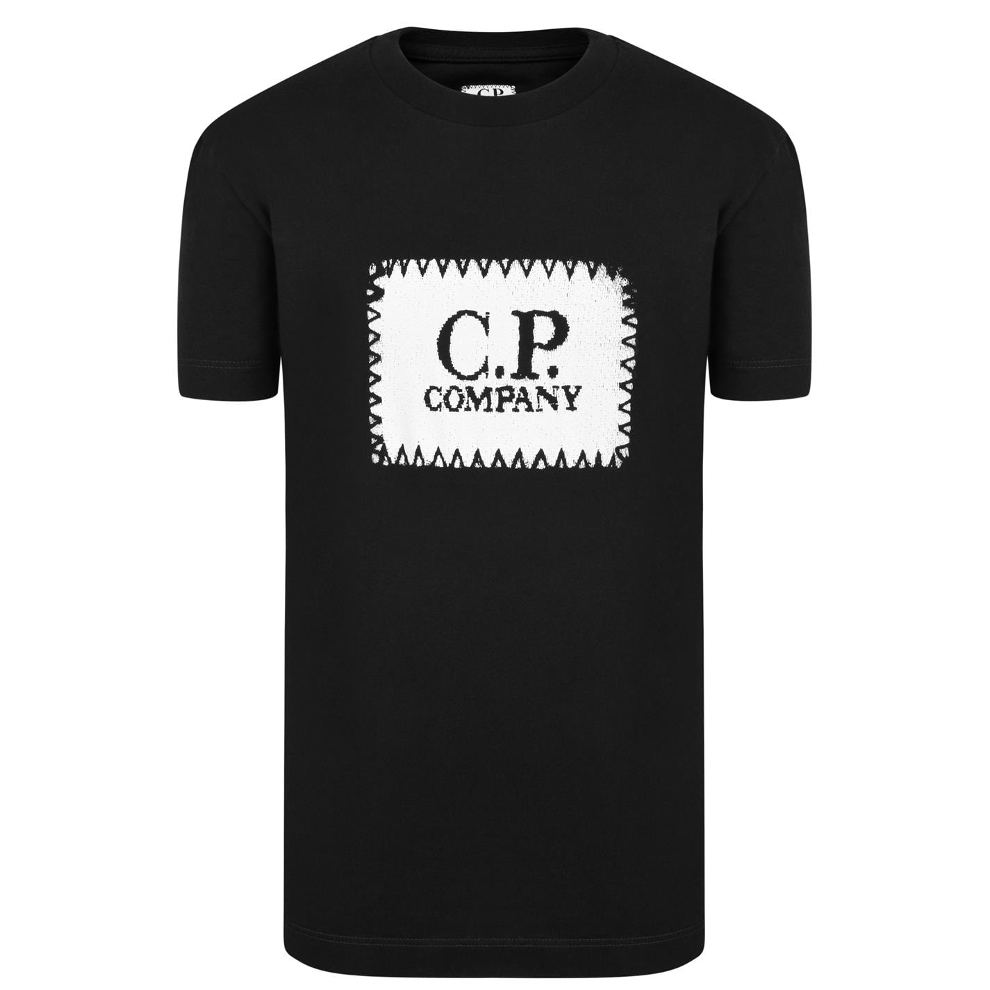 CP COMPANY Boys Stitch Logo T Shirt | Cruise Fashion
