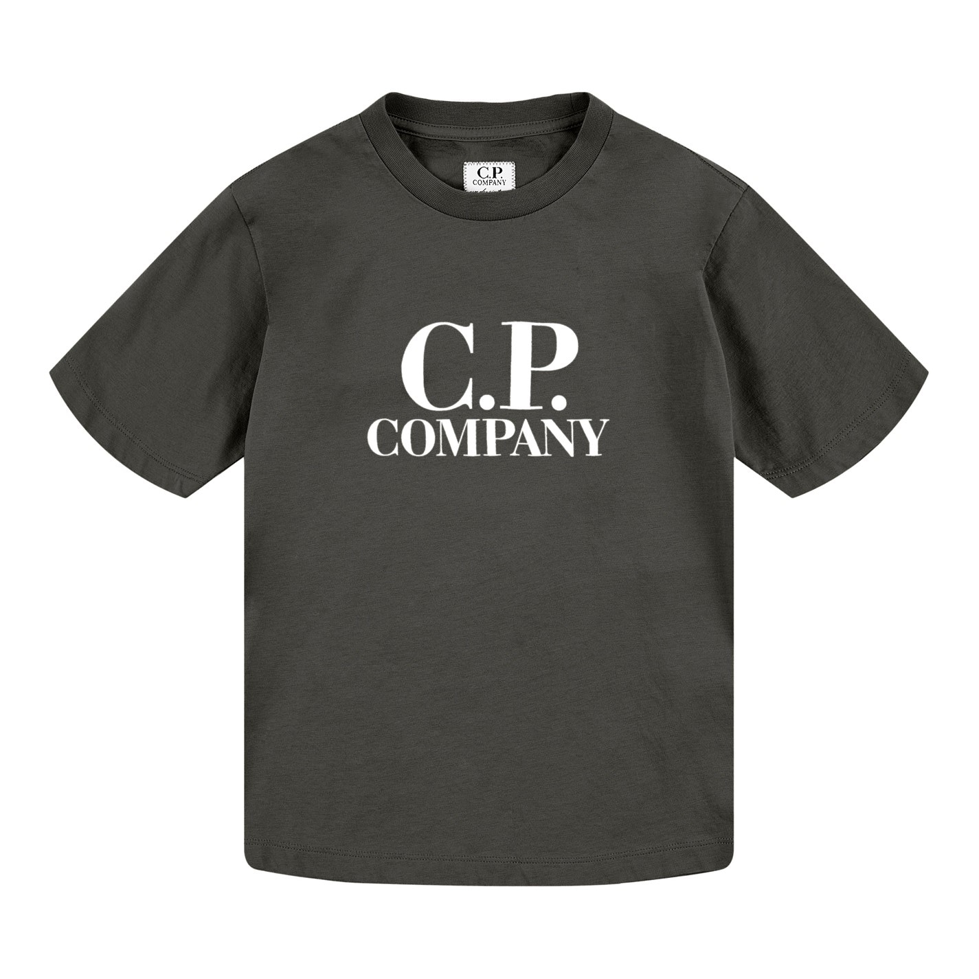 CP COMPANY Boy'S Goggle Logo T Shirt Cruise Fashion