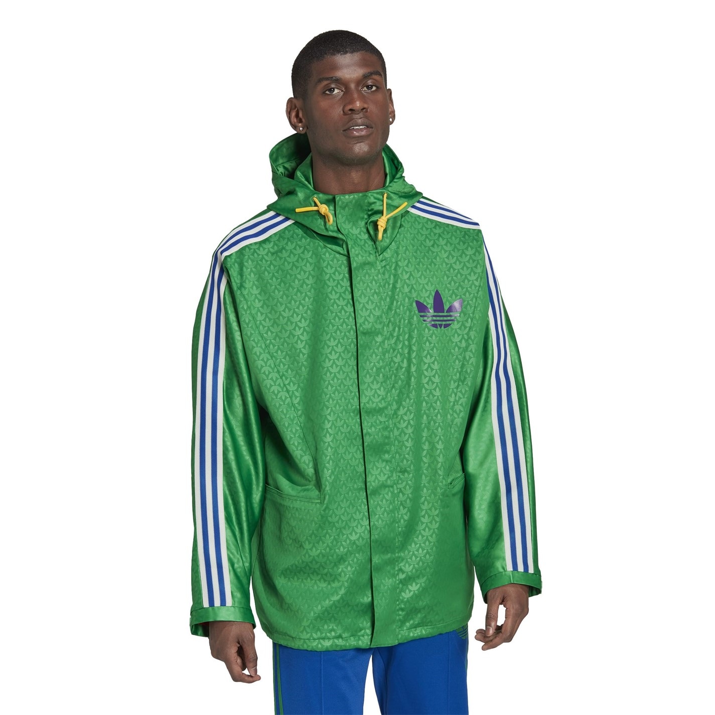 Adidas fashion windbreaker clearance