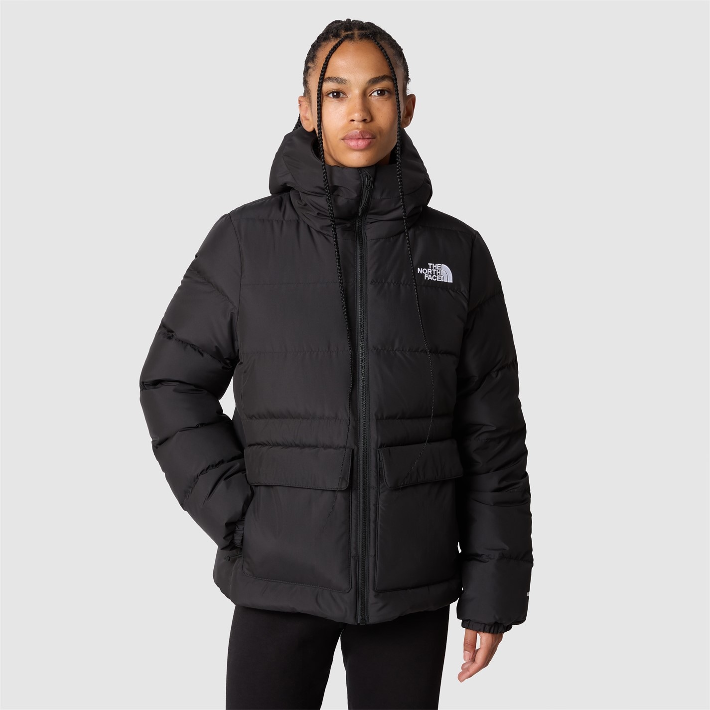 Black north face gotham jacket hot sale