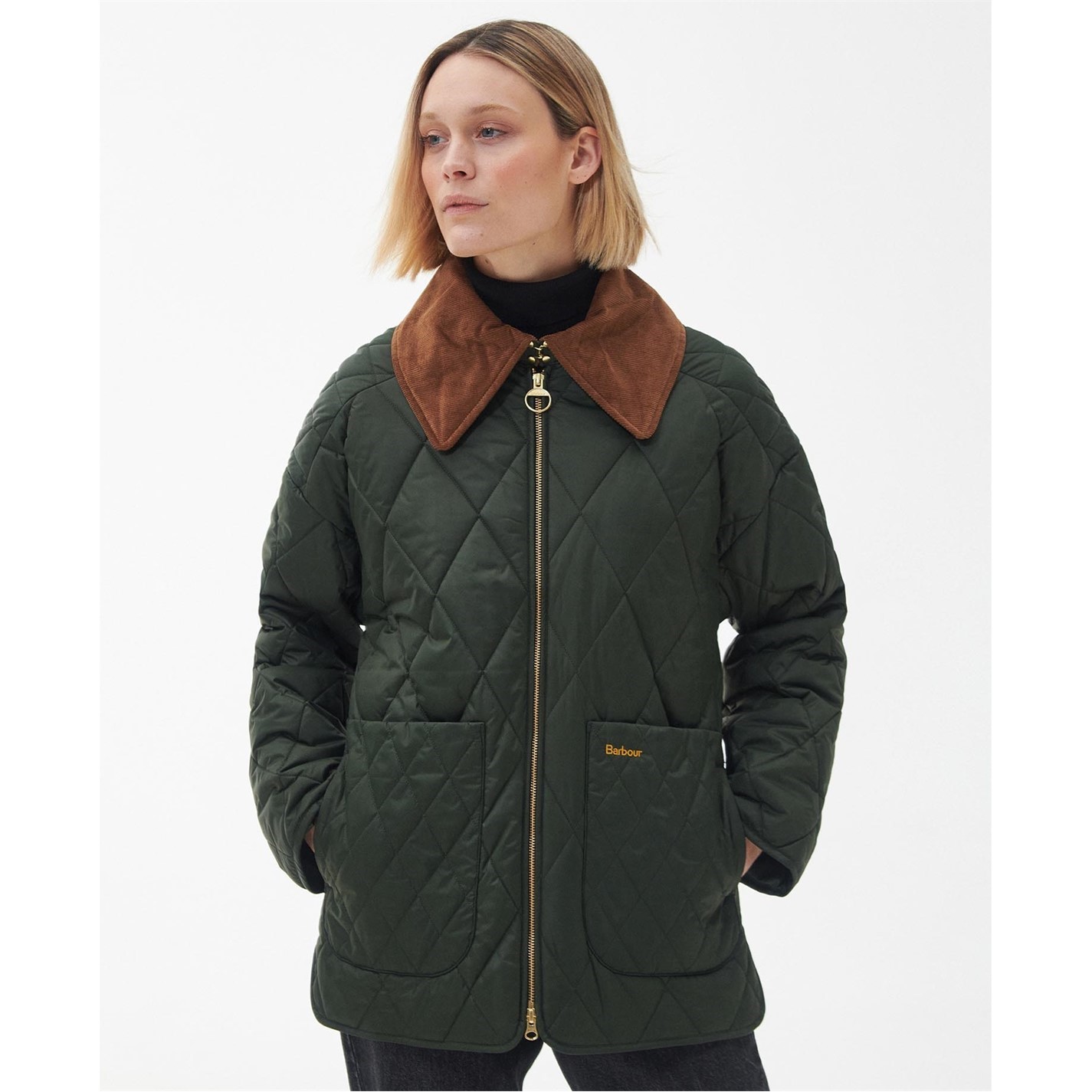 Barbour tetbury discount cropped quilted jacket