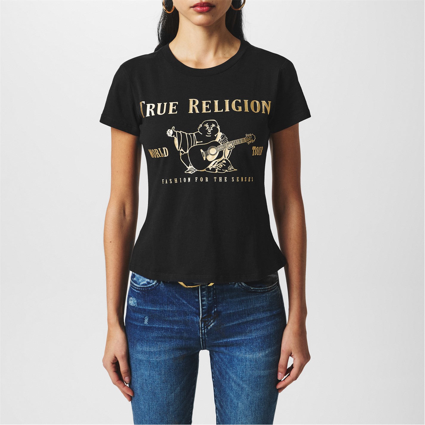True Religion Buddha Logo T Shirt 