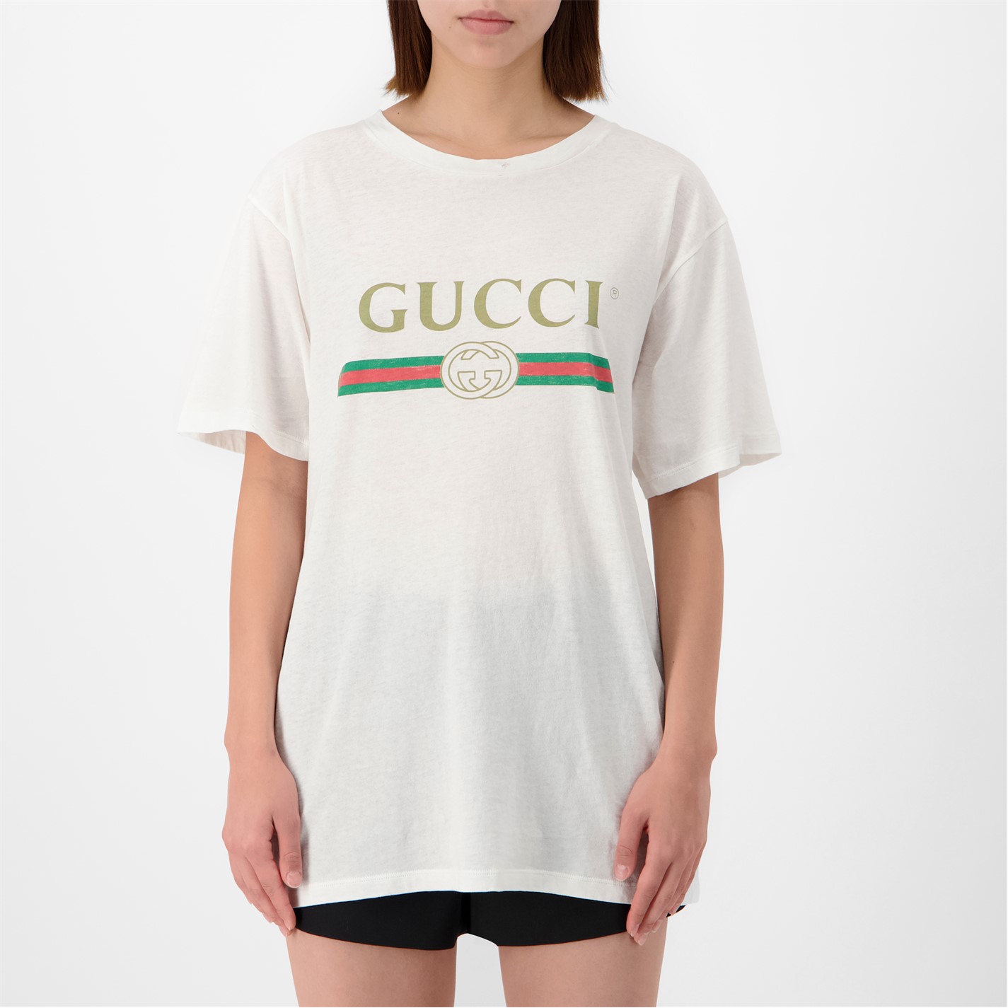 Activeren Beneden afronden Alstublieft GUCCI Fake Logo T Shirt | Cruise Fashion