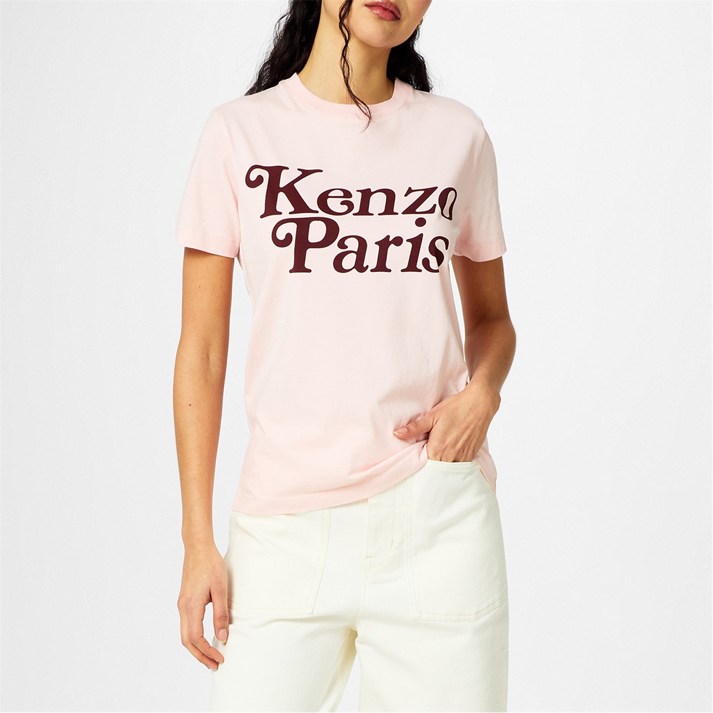 Pink kenzo on sale shirt mens