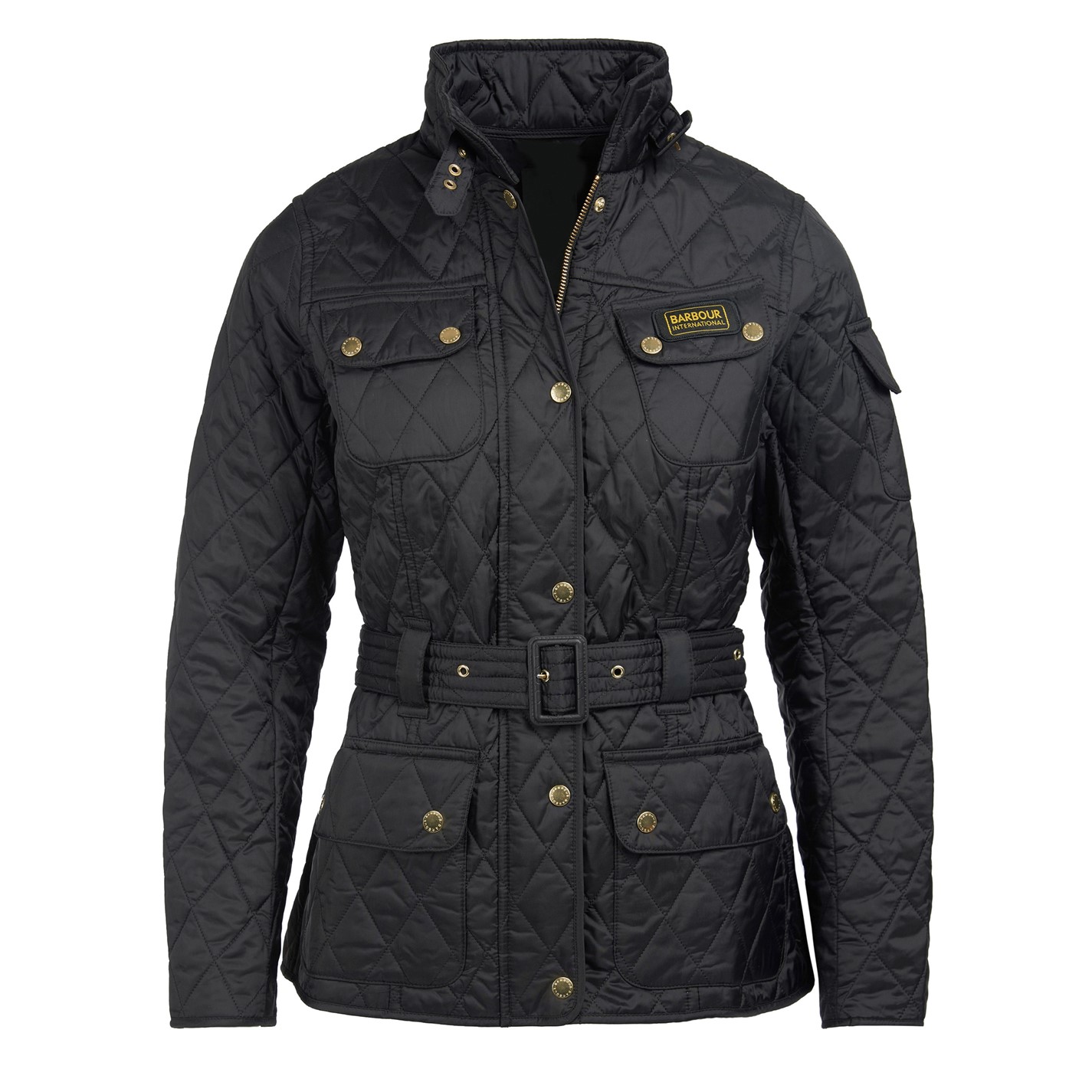 Women's barbour international clearance autocross quilted jacket