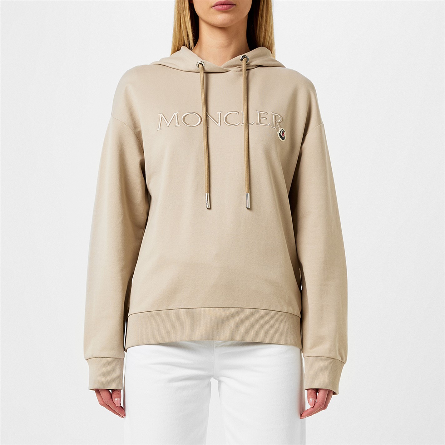 MONCLER Embroidered Logo Hoodie Cruise Fashion