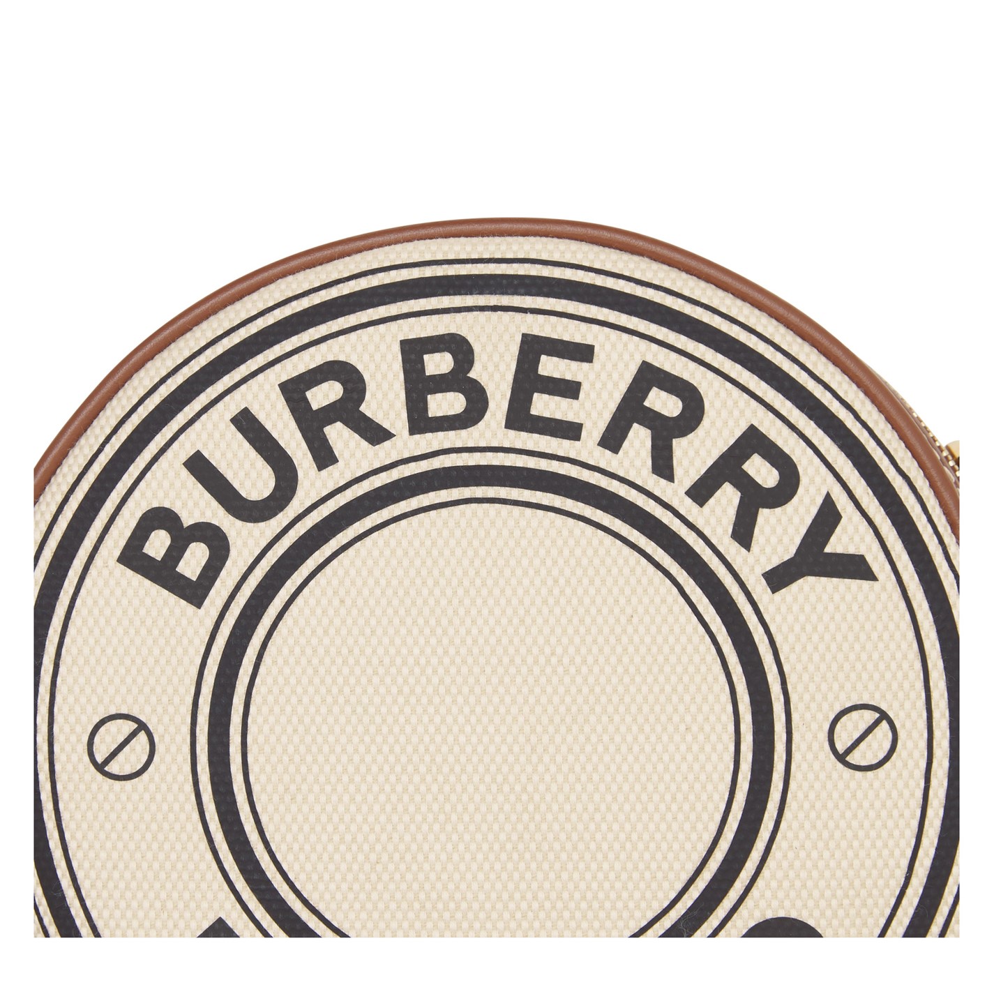 BURBERRY Logo Graphic Canvas And Leather Louise Bag Cruise Fashion