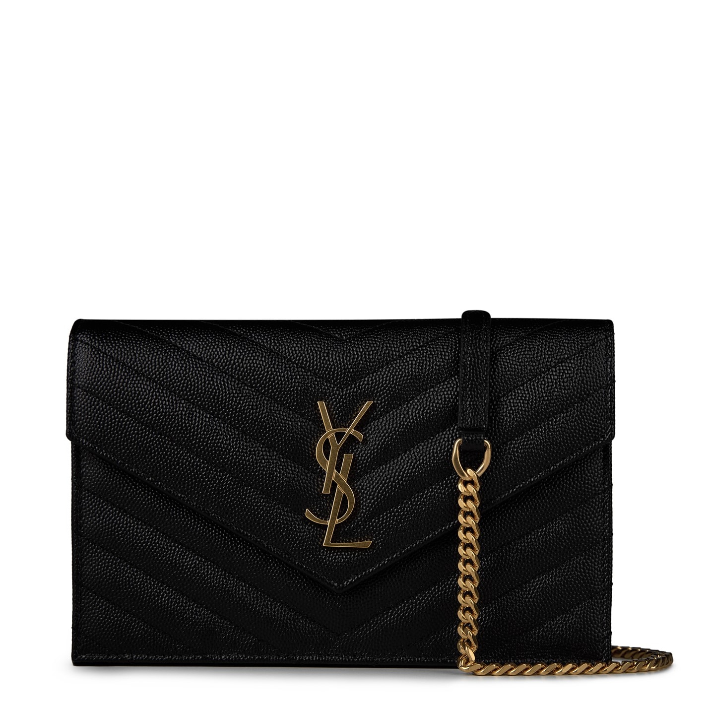 Saint Laurent | Women SM Monogram Quilted Leather Bag Black Unique