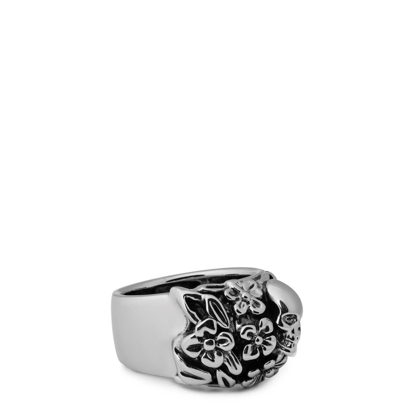 Mcqueen skull ring sale