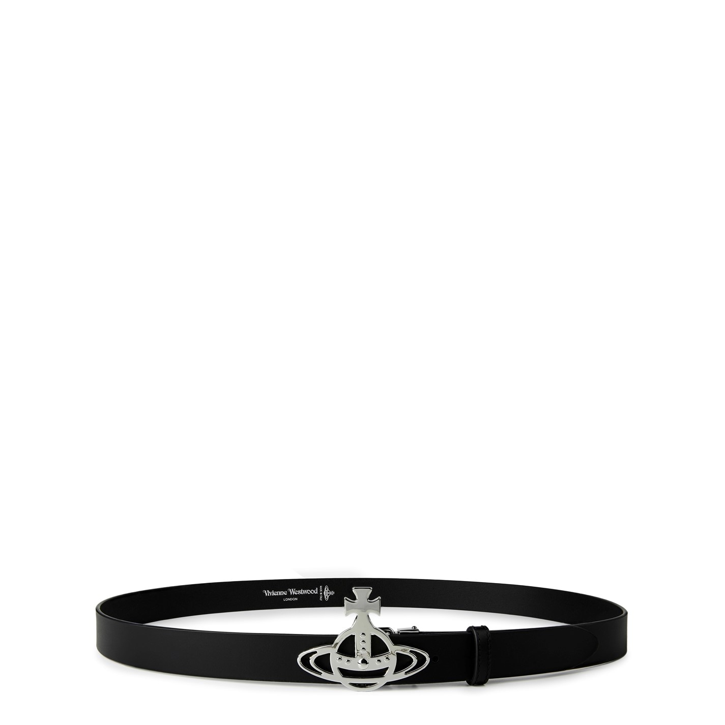 VIVIENNE WESTWOOD Line Orb Silver Belt | Cruise Fashion