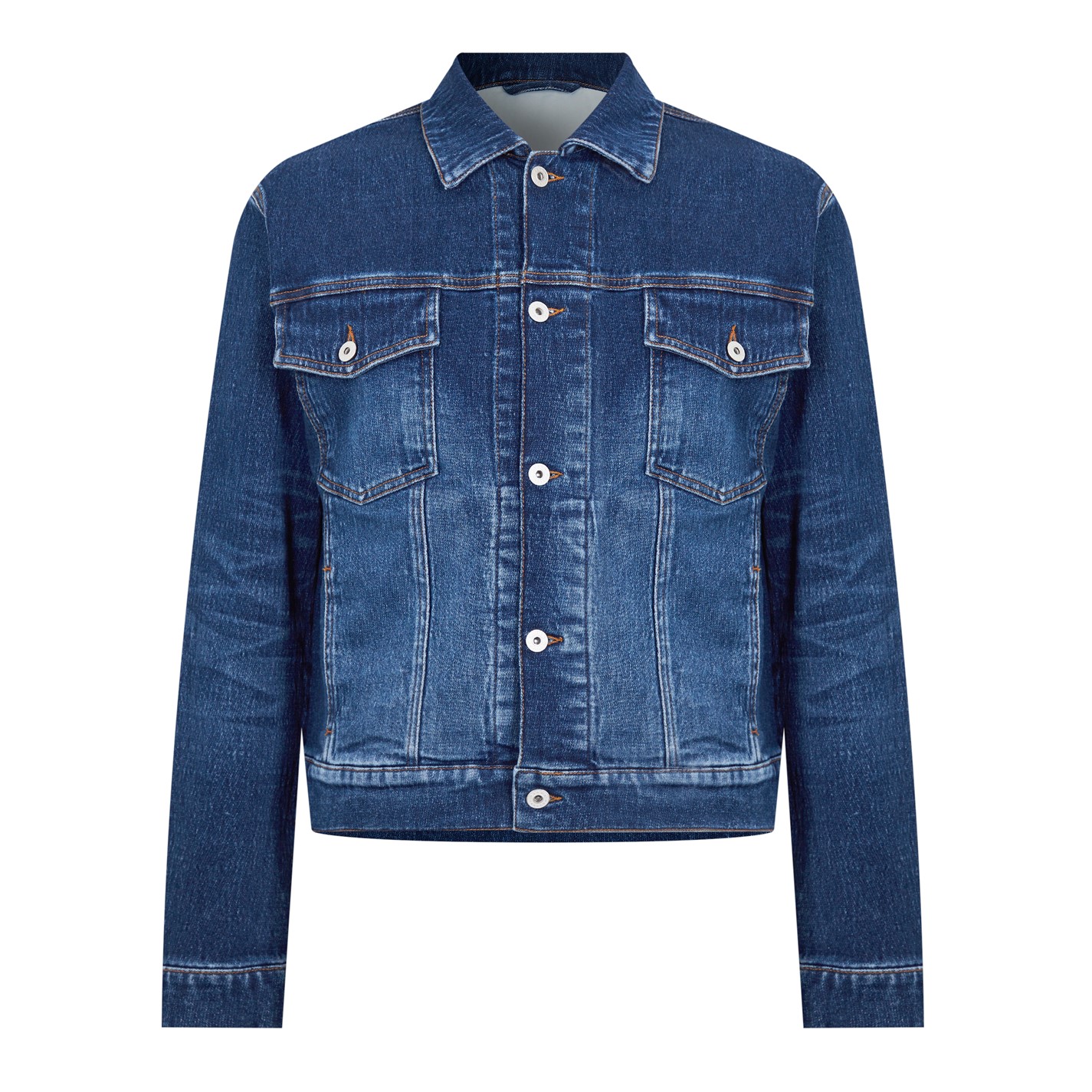Heron preston denim jacket sale