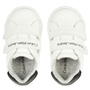 Wht/Blk X002 - Calvin Klein Jeans - Infants Low Top Court Trainers
