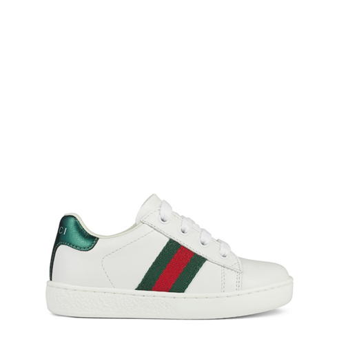 GUCCI - Infants New Ace Lace Up Trainers