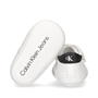 Wht/Blk X002 - Calvin Klein Jeans - Inst Logo Slide Crib Shoes