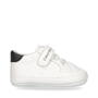 Wht/Blk X002 - Calvin Klein Jeans - Inst Logo Slide Crib Shoes