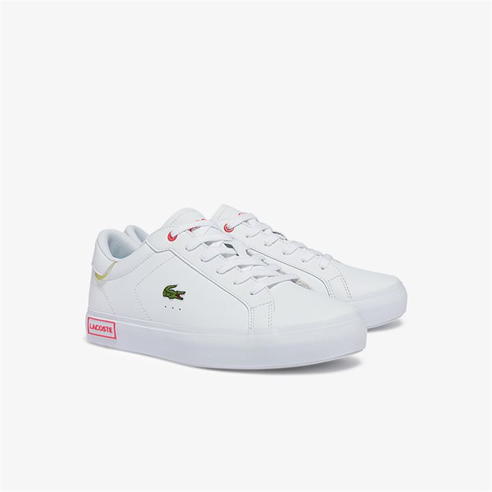 Lacoste - Lacoste PowerCourt Trainers Junior Girls