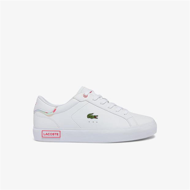 Girls lacoste trainers store