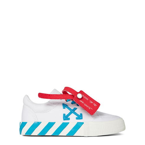OFF WHITE - Juniors Vulcanized Lace-Up Trainers