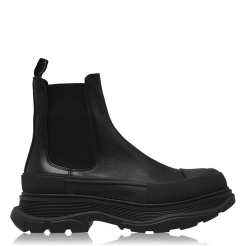 ALEXANDER MCQUEEN - Tred Leather Boots