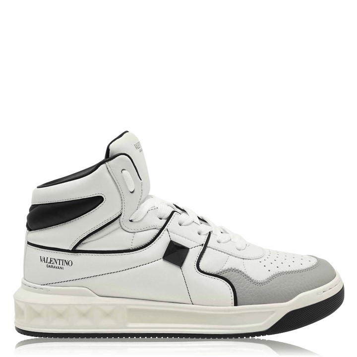 Valentino Garavani Valentino Roman Stud Hi Top - White
