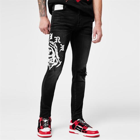 AMIRI - Skeleton Top Low Trainers