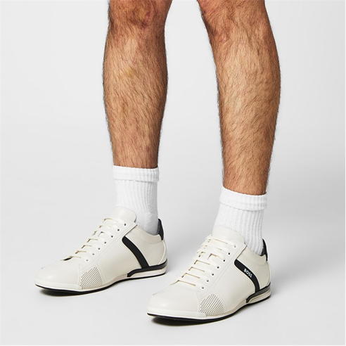Boss - Saturn Smooth Leather Trainers