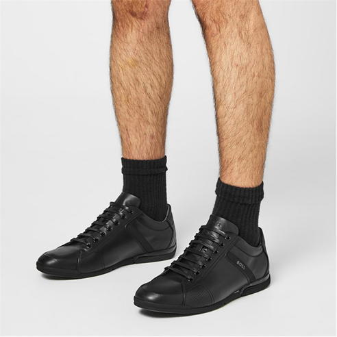 Boss - Saturn Smooth Leather Trainers