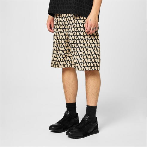 VALENTINO GARAVANI - Rockstud Camouflage Trainers