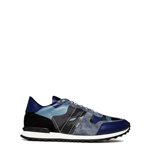 VALENTINO GARAVANI - Rockstud Camouflage Trainers